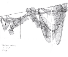 Sketch fishing net